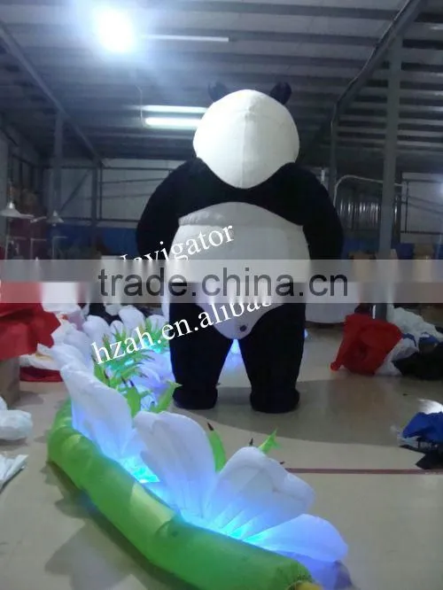 Moving Inflatable Panda Costume