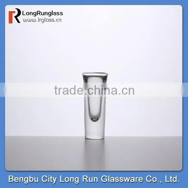 LongRun 22ml 2014 newest hand made shot drinking whisky glass with high quality