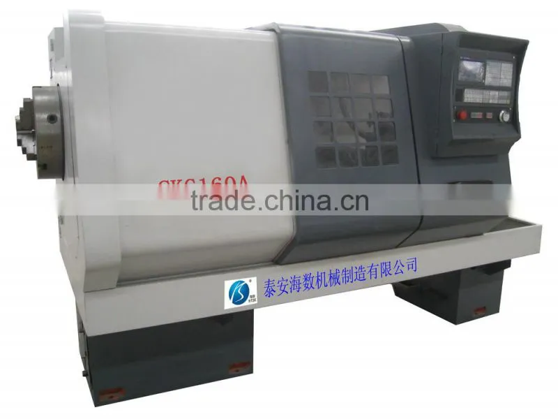 stainless steel tube polishing machine CKG160A CNC tube threading lathe