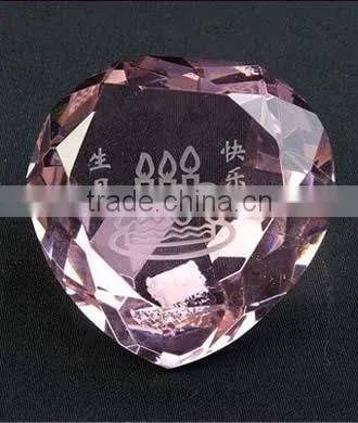 Romantic crystal diamond