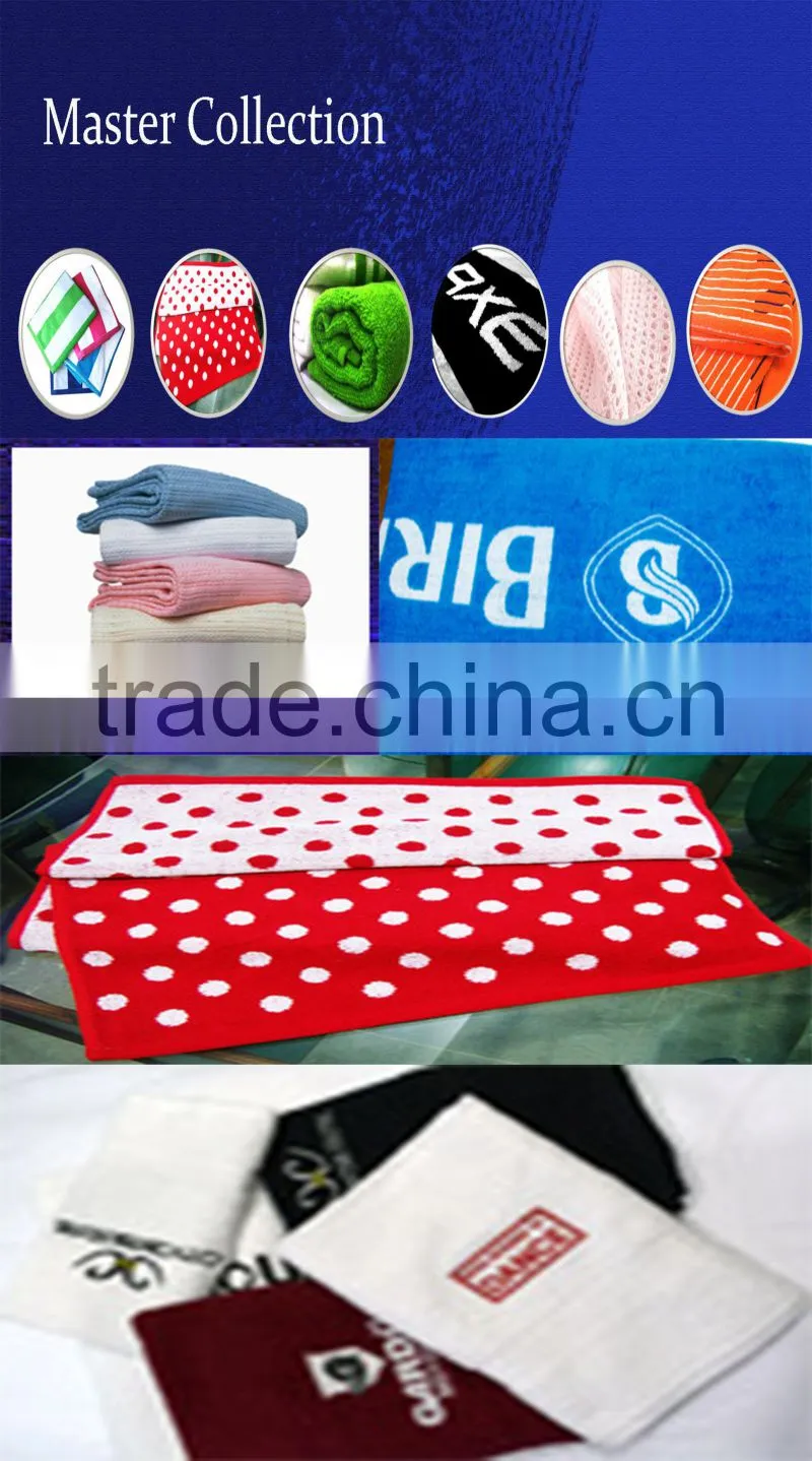 Cotton Yarn Dyed Jacquard Bath Towels