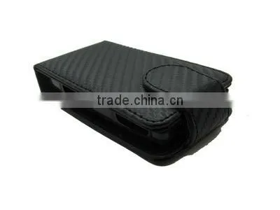 Flip Leather Case with Holder for sony ericsson J20 HAZEL