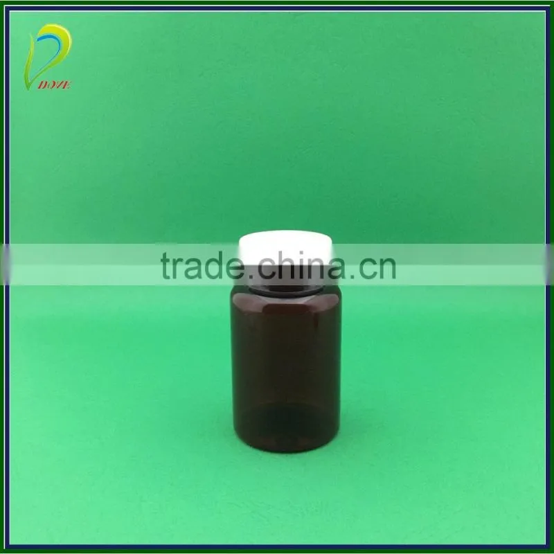 60ml plastic container with flip lid for pill