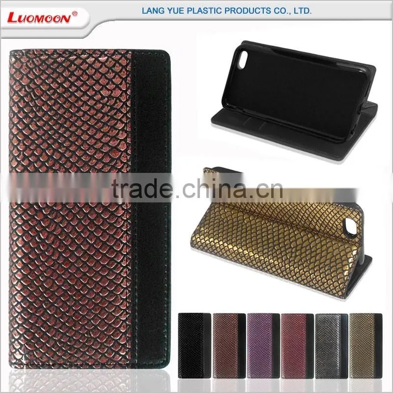 with stand function card slot scales pattern pu leather case for lenovo vibe s1 a606 A P K S 1 2 3 4 5 6 7 8 9 0