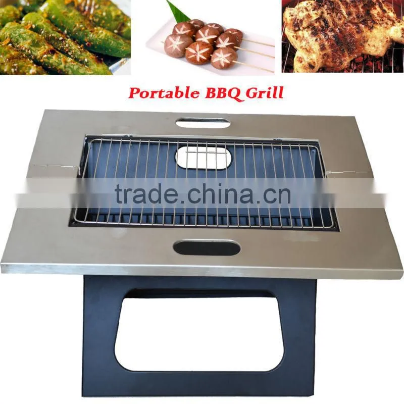 Picnic Camping BBQ Grill Foldable Barbecue Grill