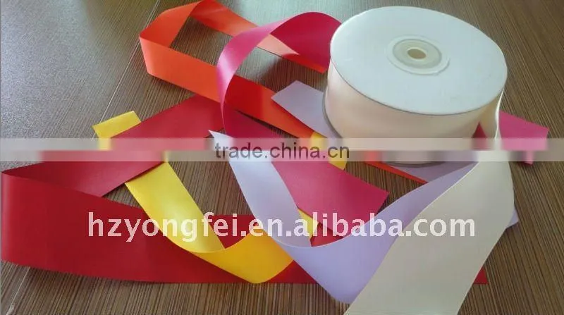 Slitted Edge Polyester Satin Printed Ribbon