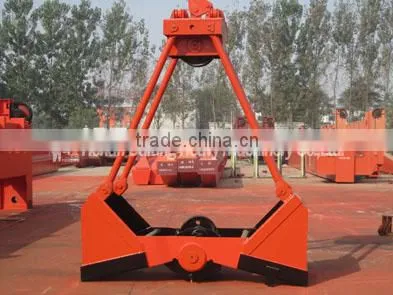 Electric Hydraulic and Mechanical Grab Bucket for Crane, 1~20t Crane Grab + +