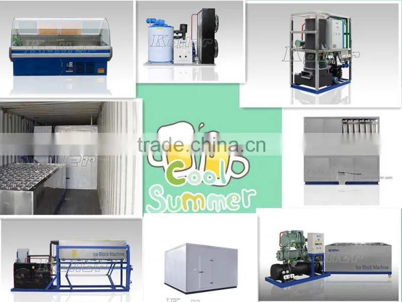 Koller 5 tons Tube Ice making Machine with cylinder ice for drinks
