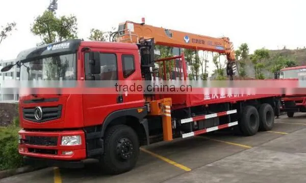 14ton loading crane truck mounted, Model No.: SQ14S4, hydraulic crane with telescopic arms