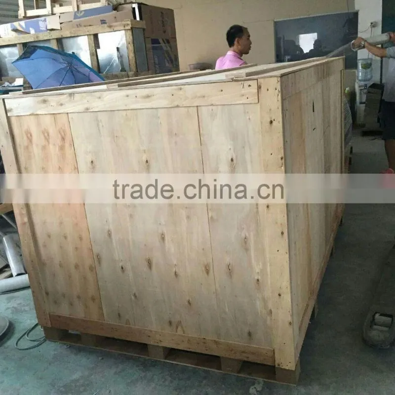 Wooden package security electric half height stadium turnstile