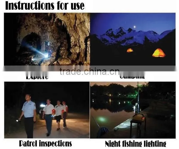 waterproof rechargeable tactical led flashlight torch 100w q5 flashlight