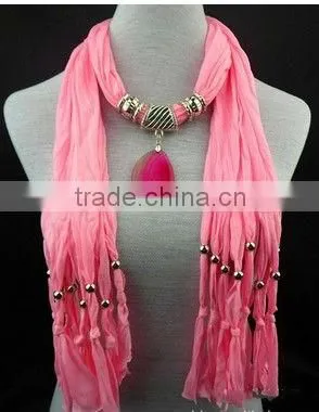 fashion scarf 2013 china fashion scarf korean pendant scarf