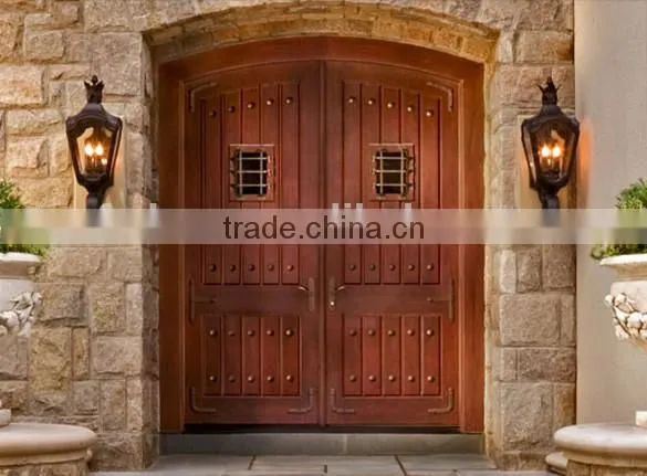 antique indonesian teak wood double door with good quality