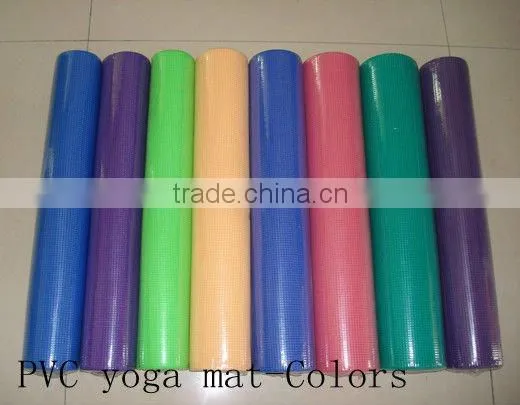 173*61*0.5cm PVC yoga mat/Colourful eco yoga mat