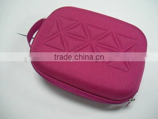 GC-----Low cost newest Red 600D nylon ice carrying ice bottle eva case bag