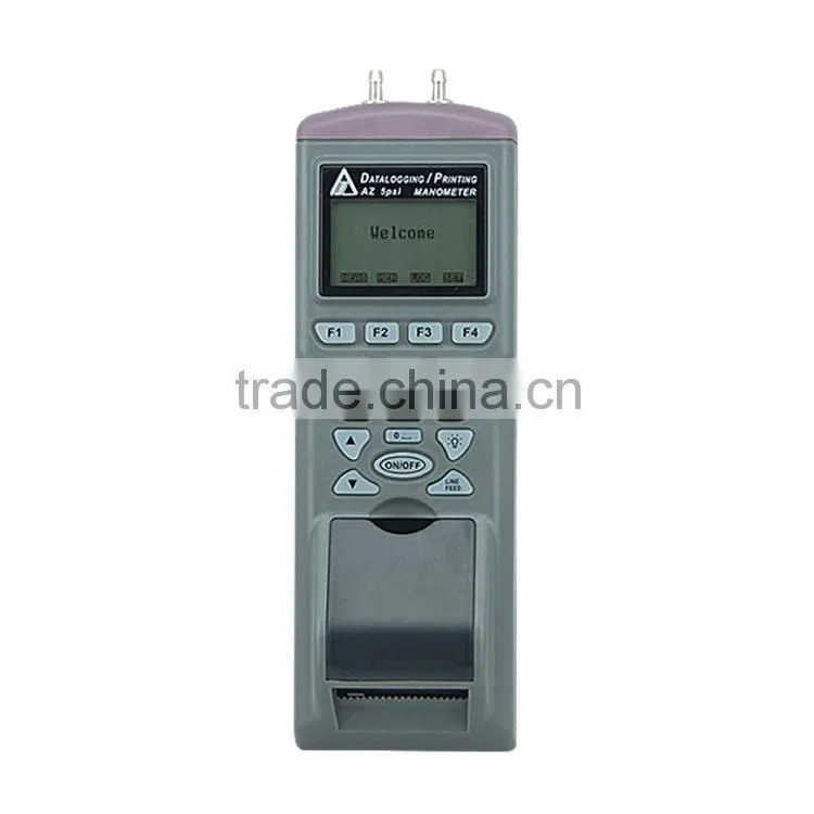 AZ9835 Automatically Record Up To 12000 Points Digital Differential Pressure Data Logger Printer