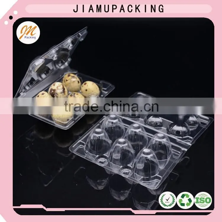 Cheap disposable clear plastic quail egg tray