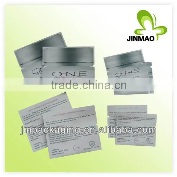 Laminated foil aluminum zipper bag