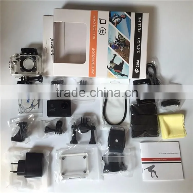 Factory be unique 1080p night vision action camera