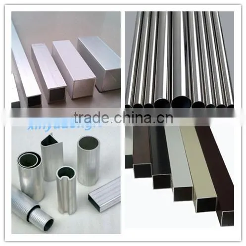China direct manufacturer Aluminum Hollow Round/Square Tubes for industrial use