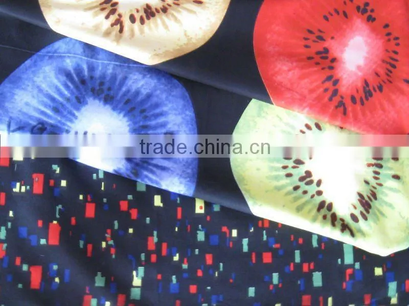 Brightly Polyester Fabric Disperse Printing for bedding Sets and cover