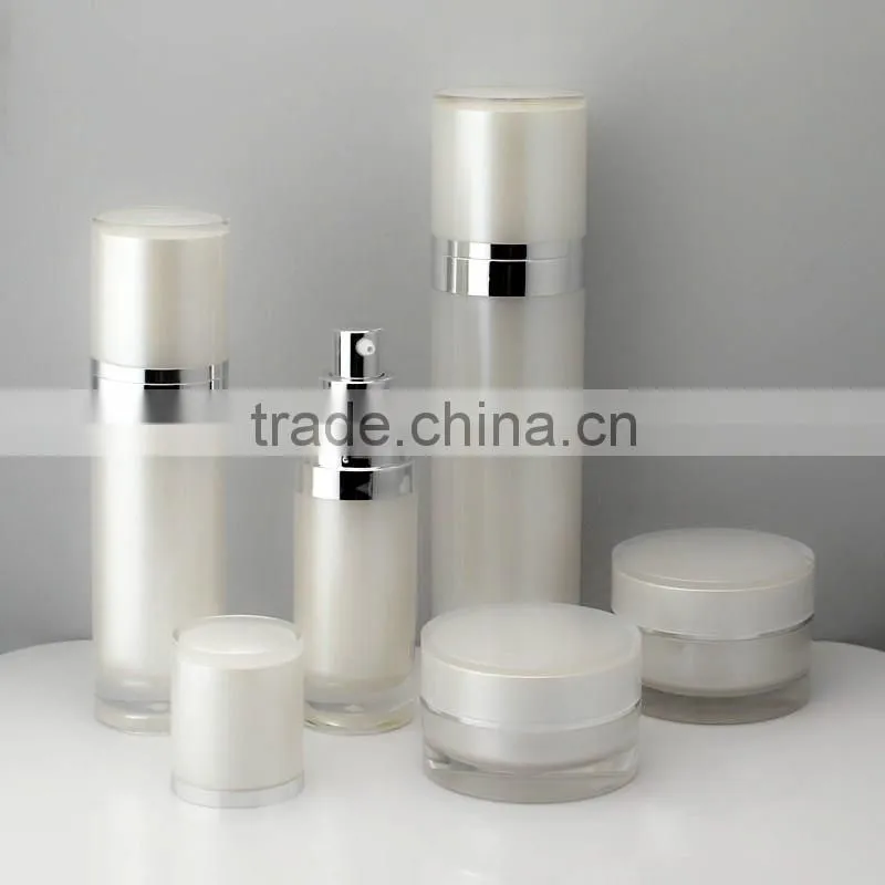 Blue Acrylic Sphere Cosmetic Plastic Bottle,Empty Cosmetic Bottle
