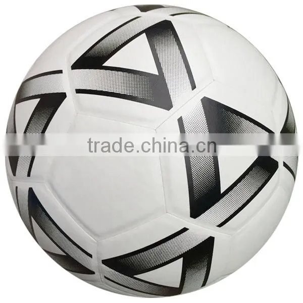 PVC laminated soccer ball wholesale /custom cheap seamless soccer ball