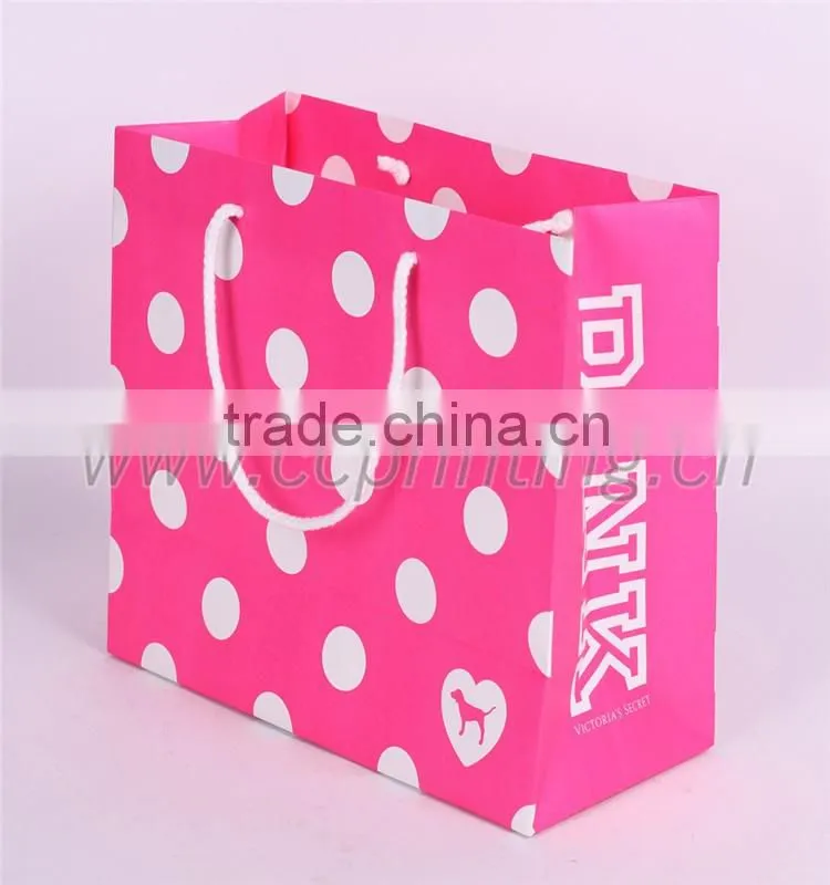 Made in China custom paper bag for clothes