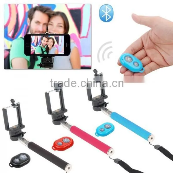 Extendable Handheld Monopod selfie stick for compact camera, and Smart phone