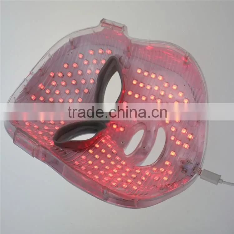 7 color PDT led blue light therapy acne light therapy face mask