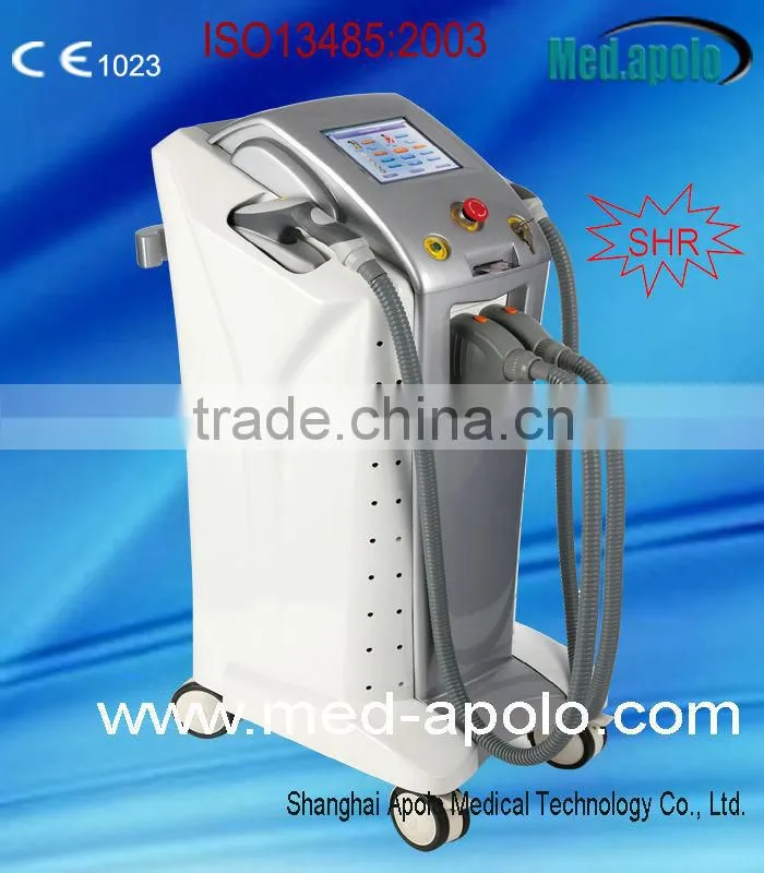 ipl shr laser HS 330C shr hair removal laser by shanghai med apolo medical tech