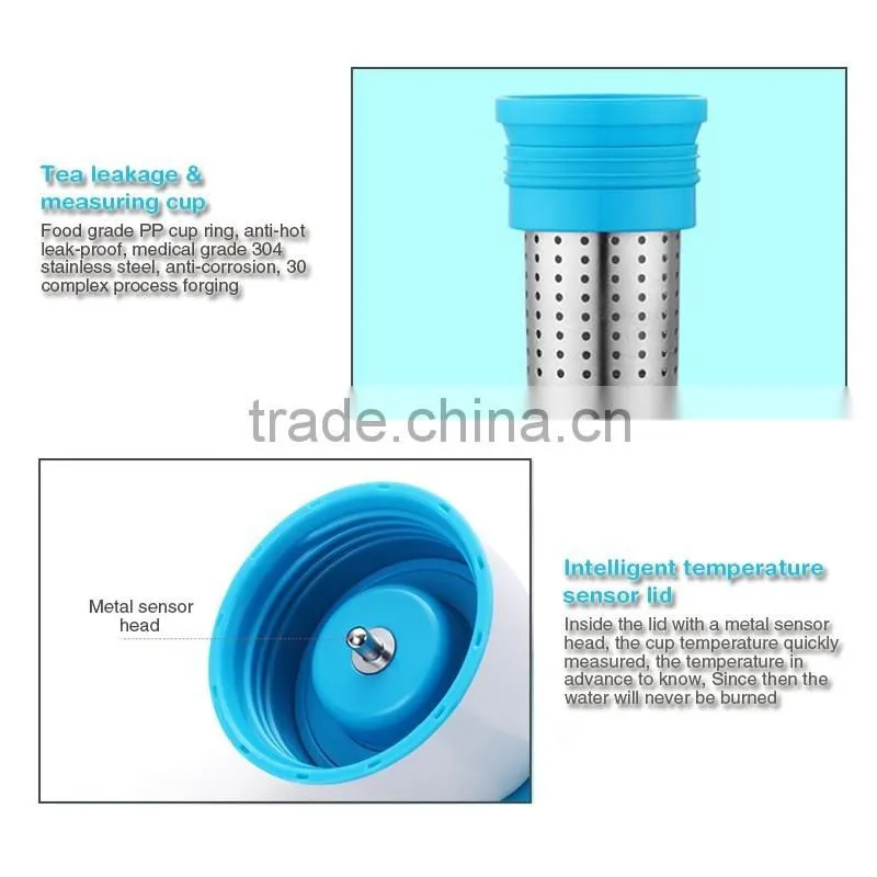 intellingent stainless steel water cup vaccum flask thermos vacuum flask,small Thermos flask