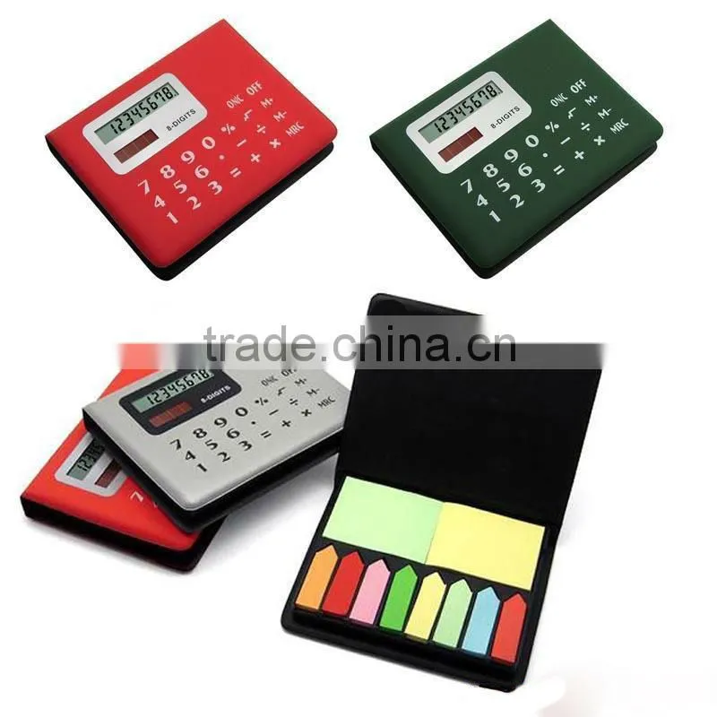 promotional gift flash night light 8 digital electronic calculator for students