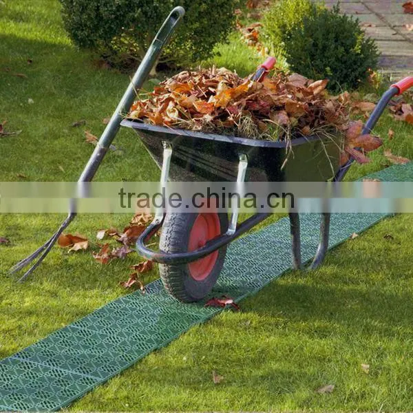 plastic outdoor garden edging tiles