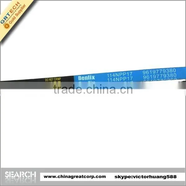 9619779380 OEM quality rubber timing belt for Peugeot