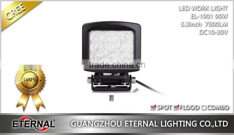 90W 5.3in 4x4 off-road ATV UTV SUV motorcycle automotive high power driving spot led work light