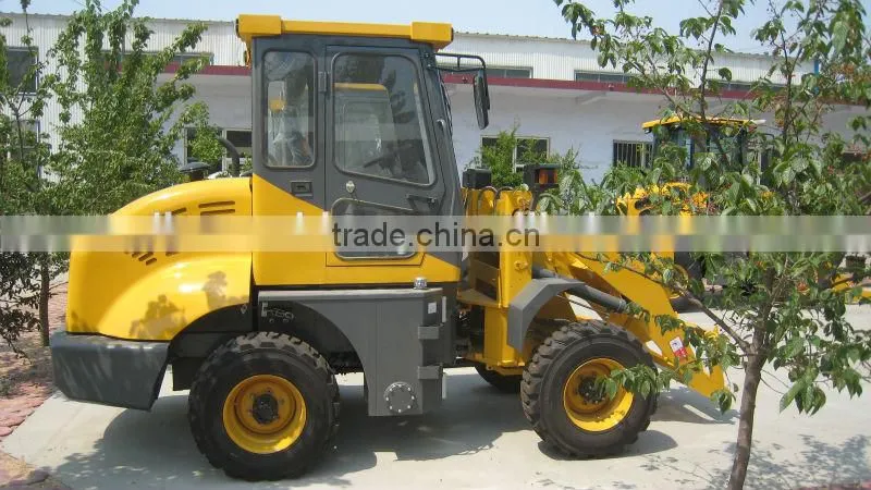 Static Hydrulic Drive 1.2 ton Mini Wheel Loader CS912 with Quick Hitch