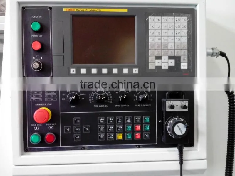 Large Sized CNC Lathe / 800mm Swing Heavy Duty CNC Horizontal Lathe
