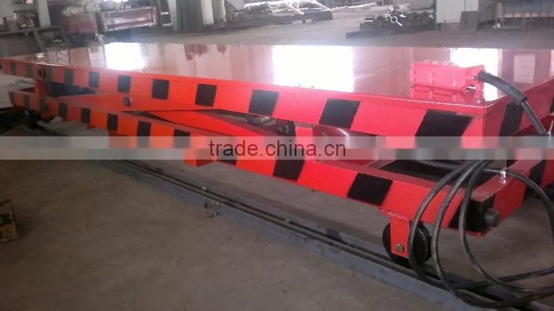 hydraulic motorcycle car lift table with roller