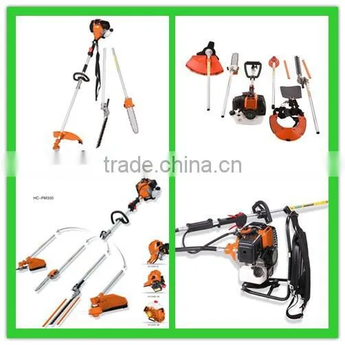 CE/GS/EURO-II multi-function brush cutter 4 in 1 brush cutter chain saw