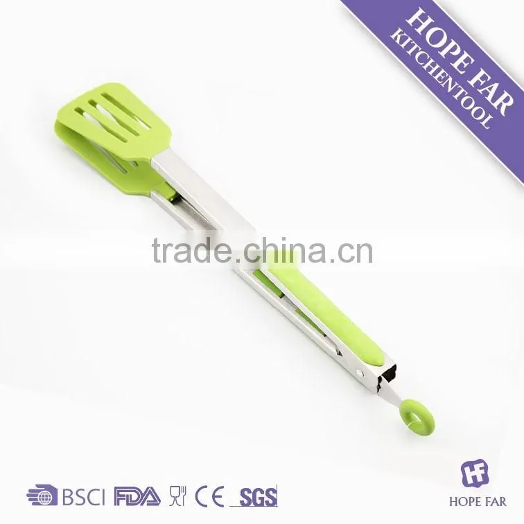 0300100 Good quality nylon spatula food tong