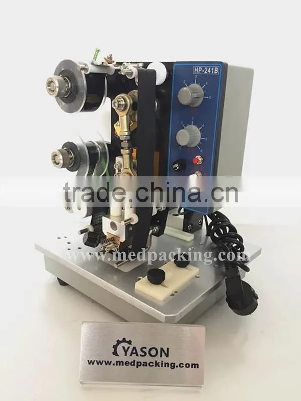 Electric ribbon coder automatic date&trademark coding machiney,highspeed marking printing equipment,printer factory