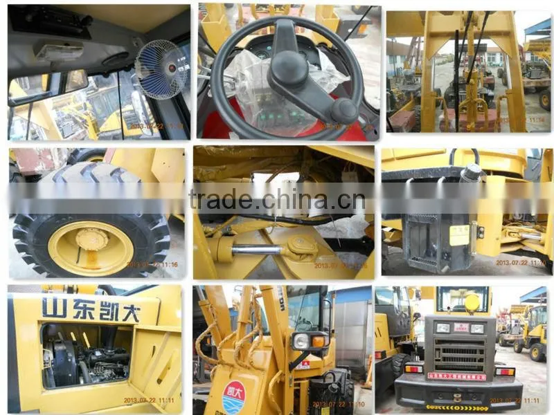 Wheel Loader China ZL-35 Mini Loader Construction Machine