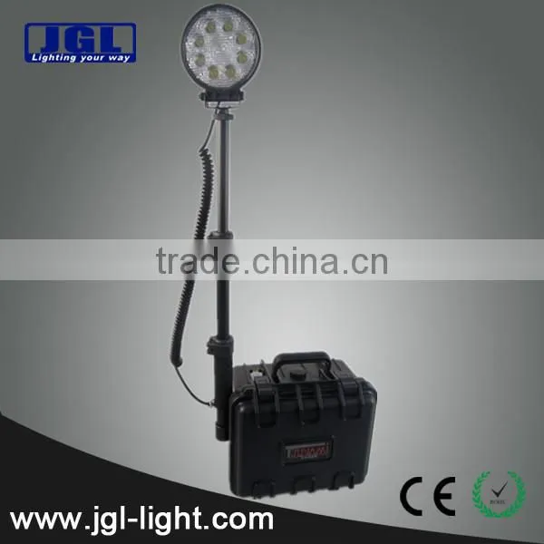 With colorful tool case LED Work Light stand Model RLS-24W boat search light