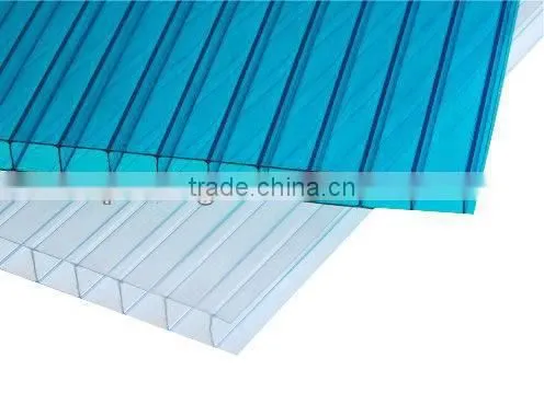 made in China cheap clear pc hollow sheet & sun sheet