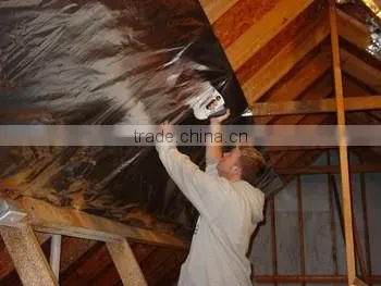 Aluminum foil backed fiberglass insulation