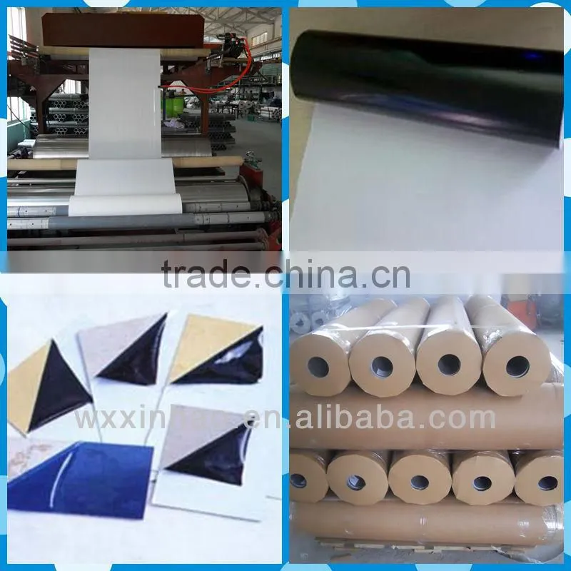 black and white protective film for stainless steel sheet