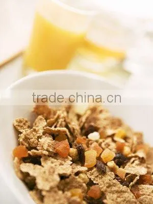 Crisp Cereal Fried Corn Flakes Machine With Double Screws