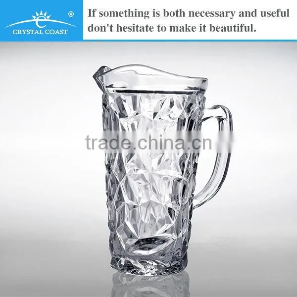 wholesale clear Germany beer glass mug glass pitcher