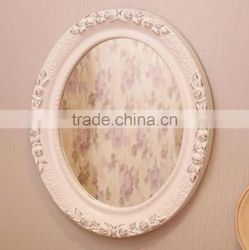 Elegant home decorative oval wall mirror